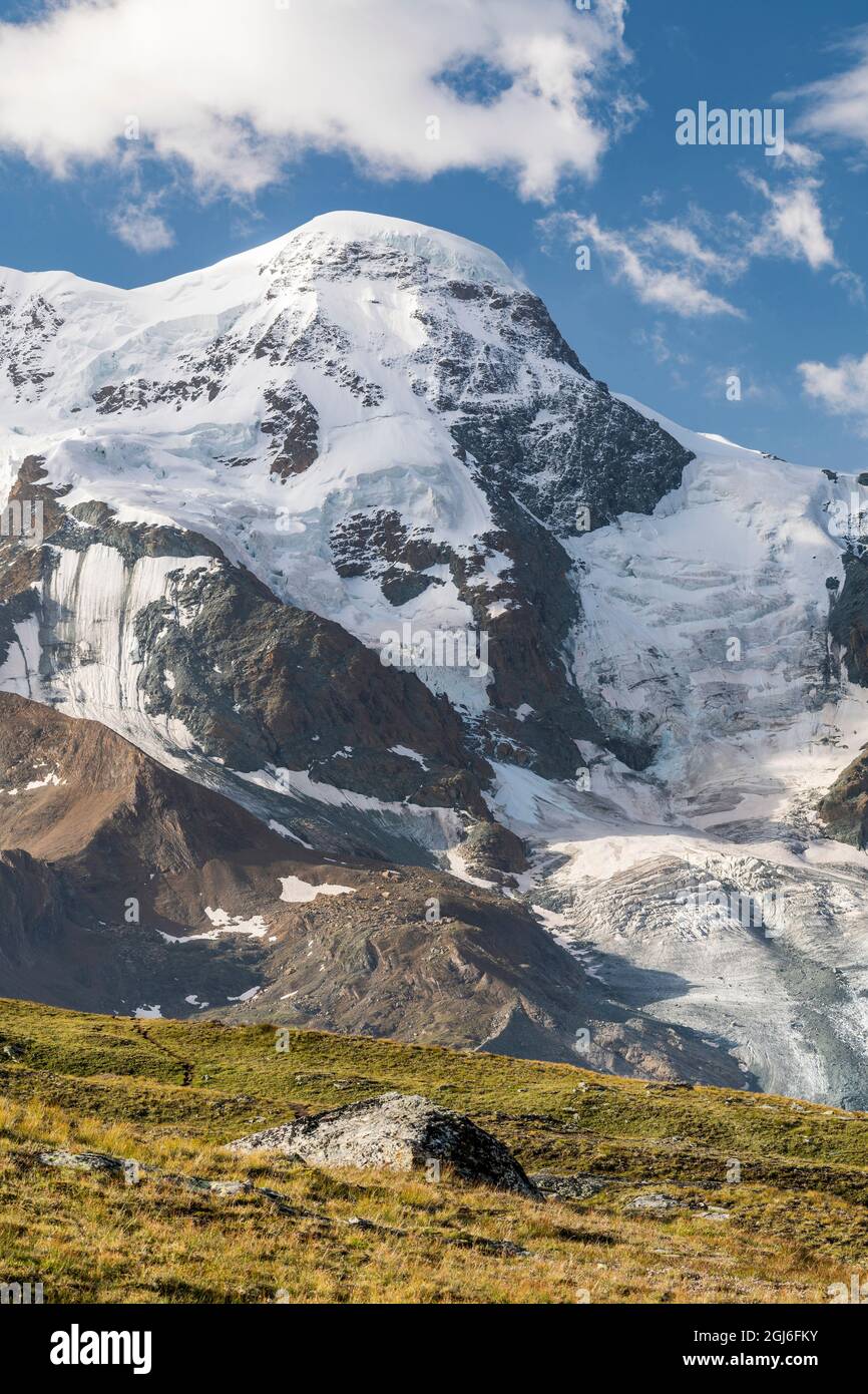 Massif de montagne de Monte Rosa, Zermatt, Valais, Suisse Banque D'Images