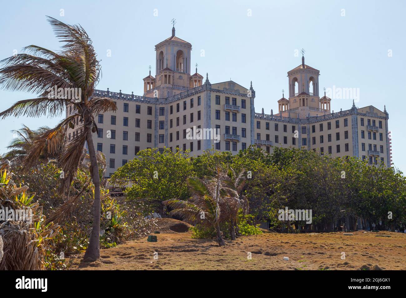 El National Hotel à la Havane, Cuba. Banque D'Images