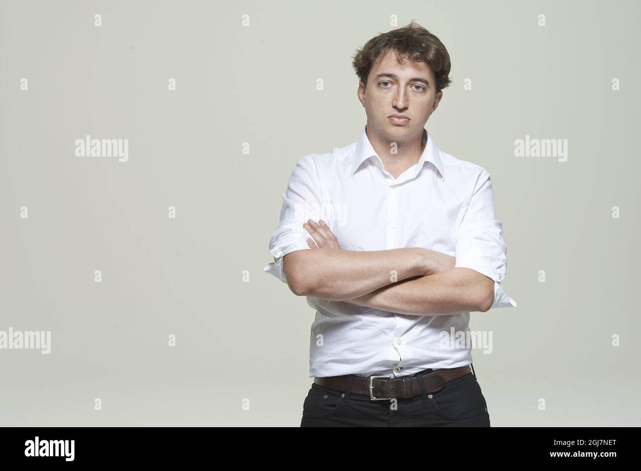 Scanpix via Press Association Images STOCKHOLM 2012-11-16 Benh Zeitlin, réalisateur, scénariste et compositeur américain. Son long métrage de débuts, Bêtes of the Southern Wild, a remporté le prix Caméra d'Or au Festival de Cannes, le Grand Prix du jury : dramatique au Festival de Sundance,[11], le Grand Prix du jury au Festival de film américain de Deauville et est également nominé pour deux Academy Awards. Foto Linus Hallsénius / SCANPIX Kod 11275 Banque D'Images