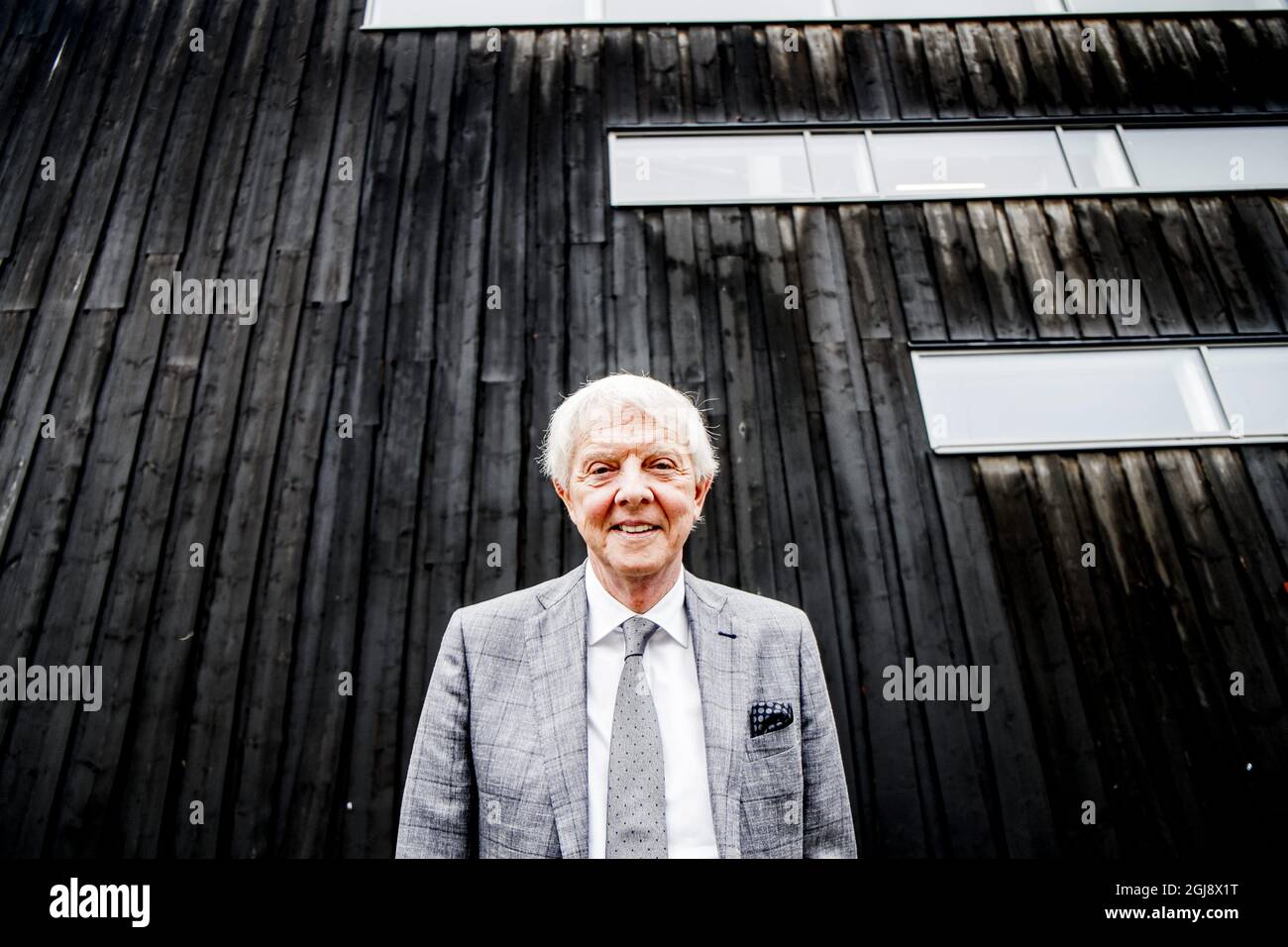 STOCKHOLM 2014-09-25 Bertil Hult, né en 1941 à Stockholm, est un homme d'affaires suédois et fondateur de la société de voyages éducatifs et linguistiques EF Education First. Foto: Magnus Hjalmarson Neideman / SVD / TT / Kod 10078 Banque D'Images