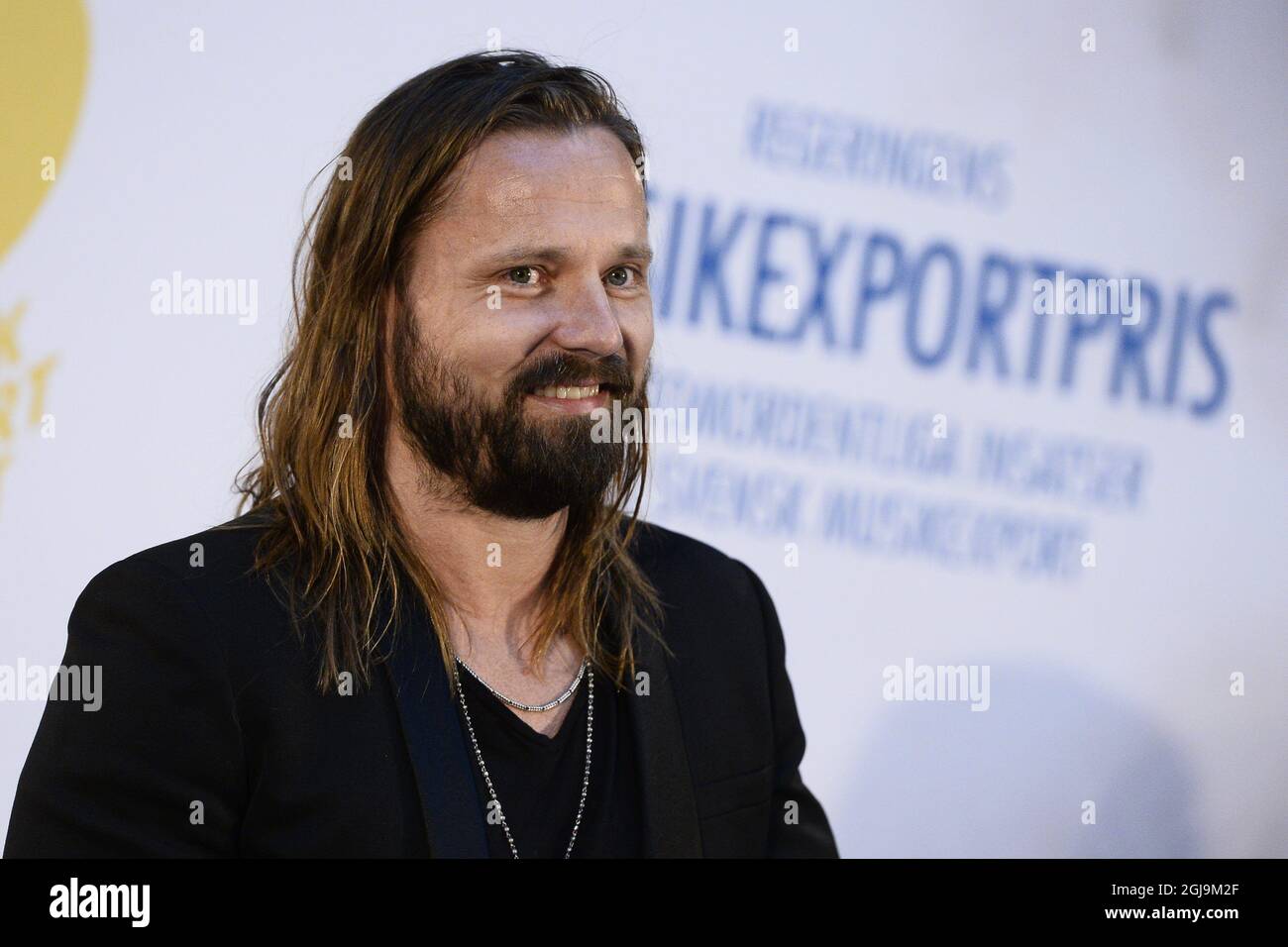 Photo prise à Stockholm 2015-03-19 lors d'une cérémonie de remise des prix à l'exportation. Le producteur suédois de musique Max Martin a été annoncé comme le lauréat du prestigieux prix suédois de la musique polaire. Photo: Claudio Bresciani / TT Kod 10090 Banque D'Images