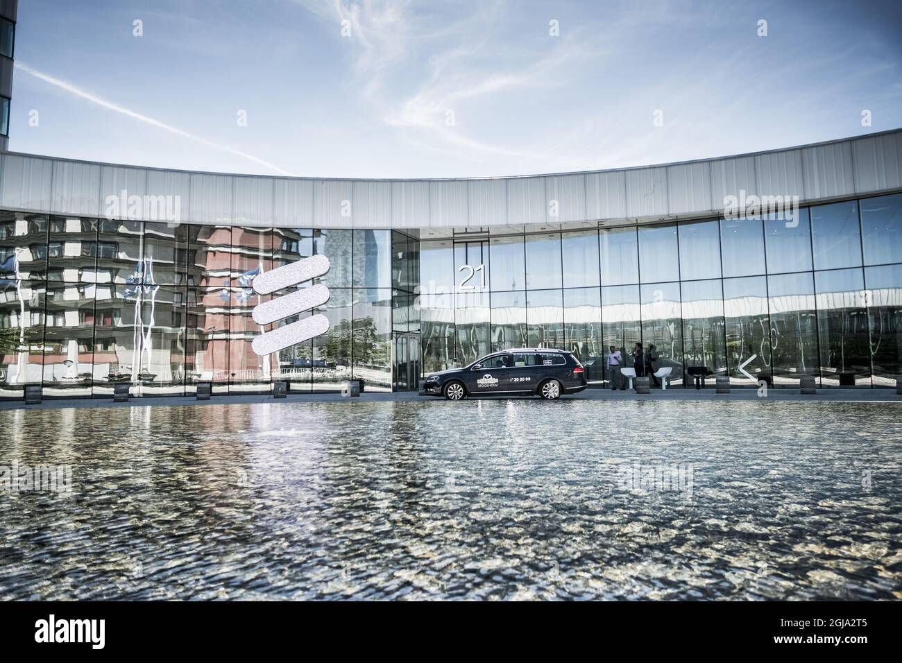 STOCKHOLM 2016-06-14 le siège de la société mobile Ericsson à Kista, au nord de Stockholm, en Suède. Foto: Magnus Hjalmarson Neideman / SVD / TT / Kod 10078 Banque D'Images