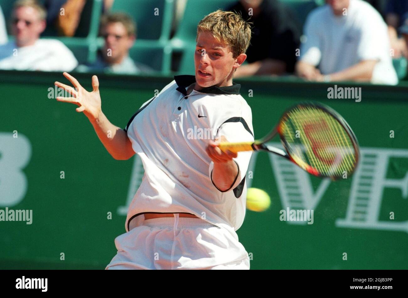 Andreas Vinciguerra en action Banque D'Images