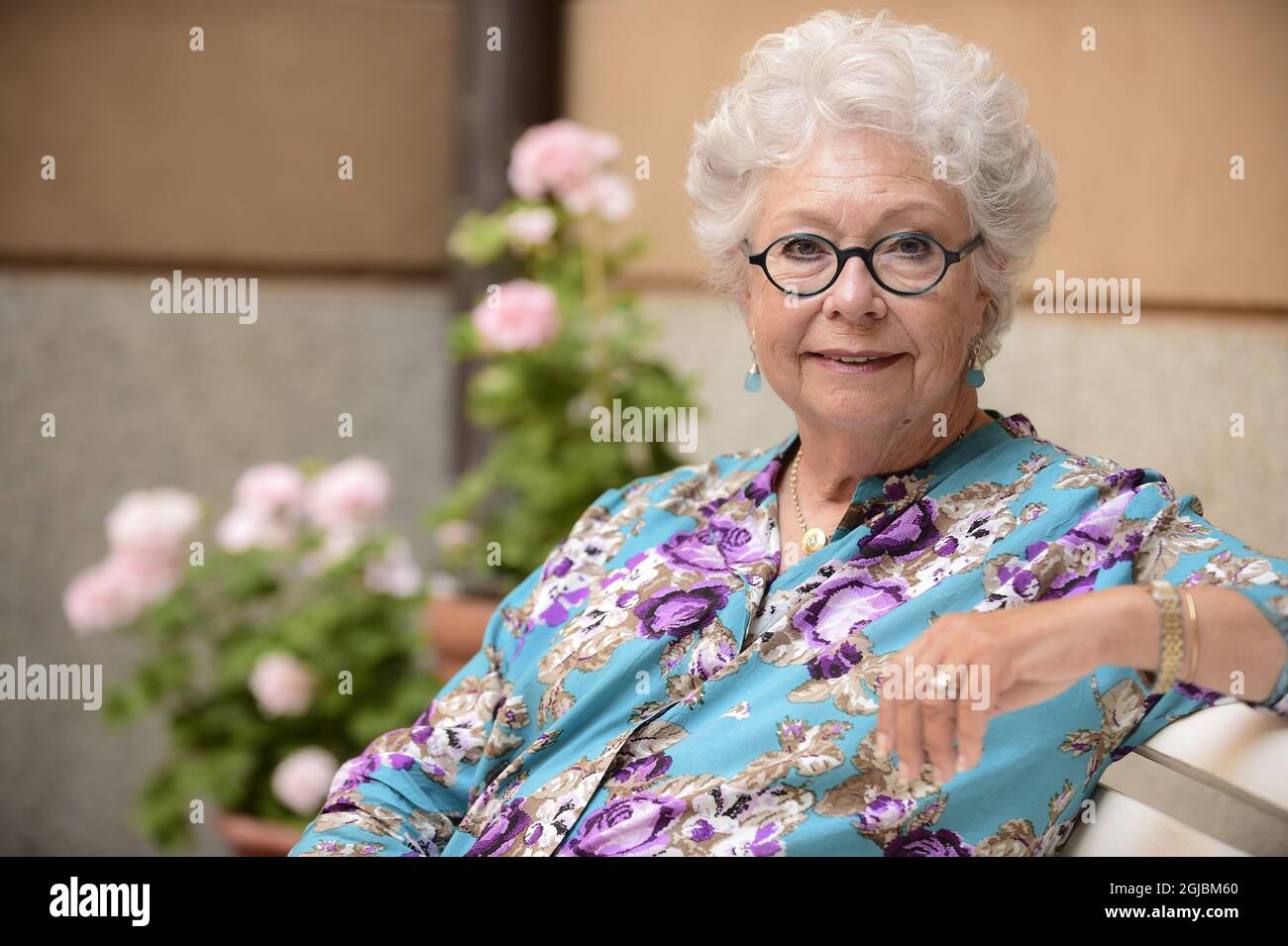 Princesse Christina, Mme Magnuson, sœur du roi Carl Gustaf de Suède. Foto: Hossein Salmanzadeh / TT / Kod 11860 Banque D'Images