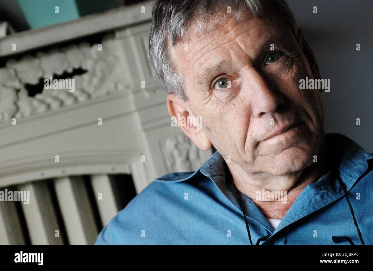 STOCKHOLM 20050913FILE PHOTO l'écrivain israélien Amos Oz photographié à Stockholm, Suède, le 13 septembre 2005. L'auteur israélien Amos Oz est décédé à l'âge de 79 ans. Foto Dan Hansson / SVD / TT code 30062 Banque D'Images