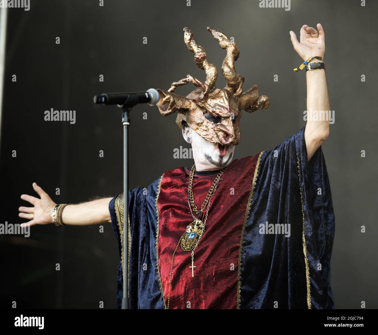 Festival du rock de Suède 2019. Dave Hill, démon. 2019-06-05 (C) NILSSON RICKARD / AFTONBLADET / TT * * EXPRESSEN OUT * * AFTONBLADET / 85703 Banque D'Images