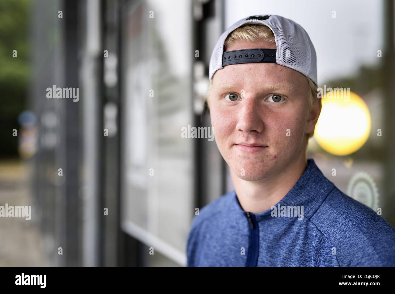 GOTEBORG 2019-07-30 Rasmus Dahlin joueur de hockey de la LNH pour les Sabres de Buffalo. Photo: Thomas Johansson / TT Kod 9200 Banque D'Images