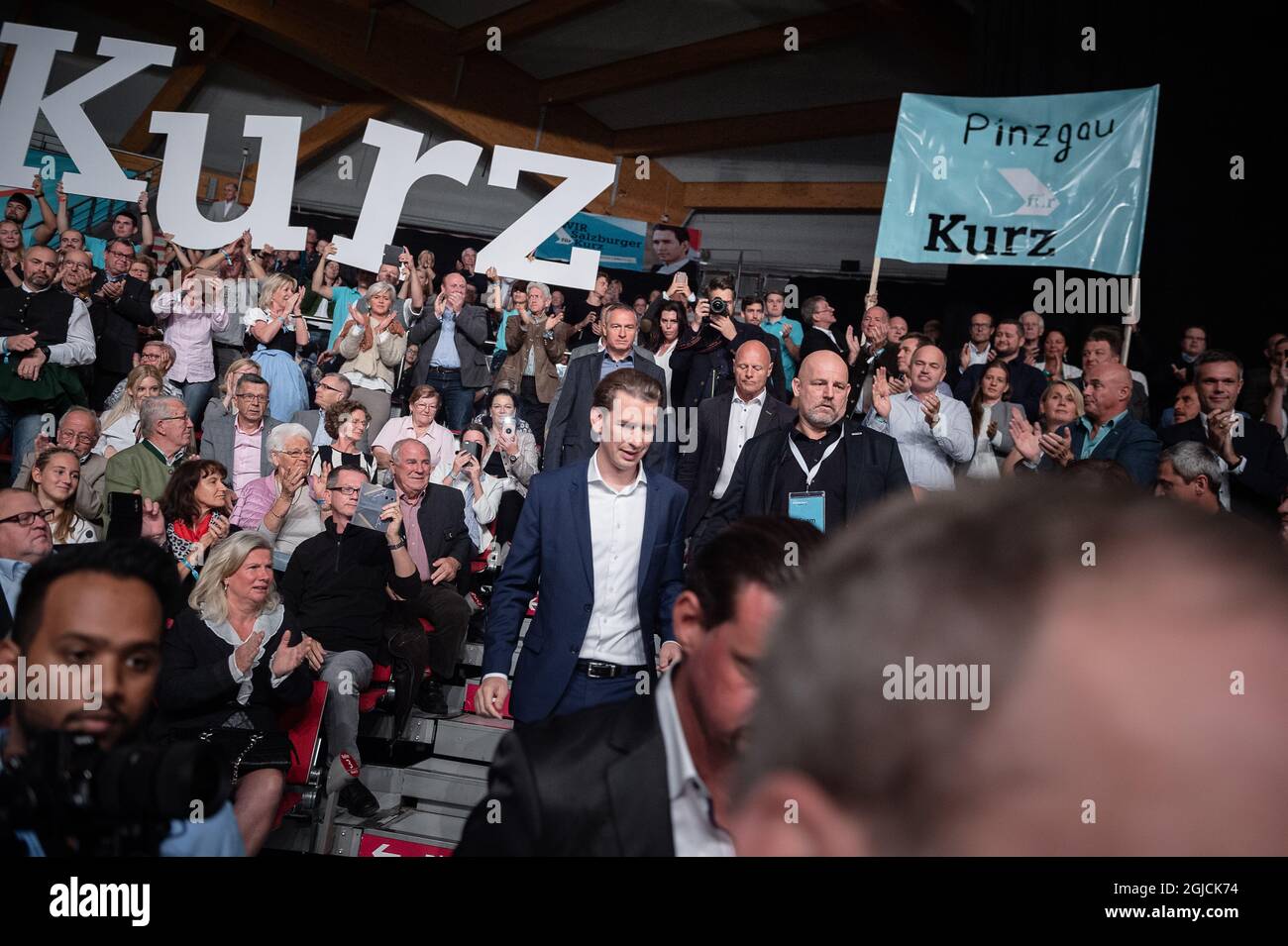 Sebastian Kurz, président du Parti populaire autrichien Foto: Kevin Chang / TT / Kod: 3000 Banque D'Images