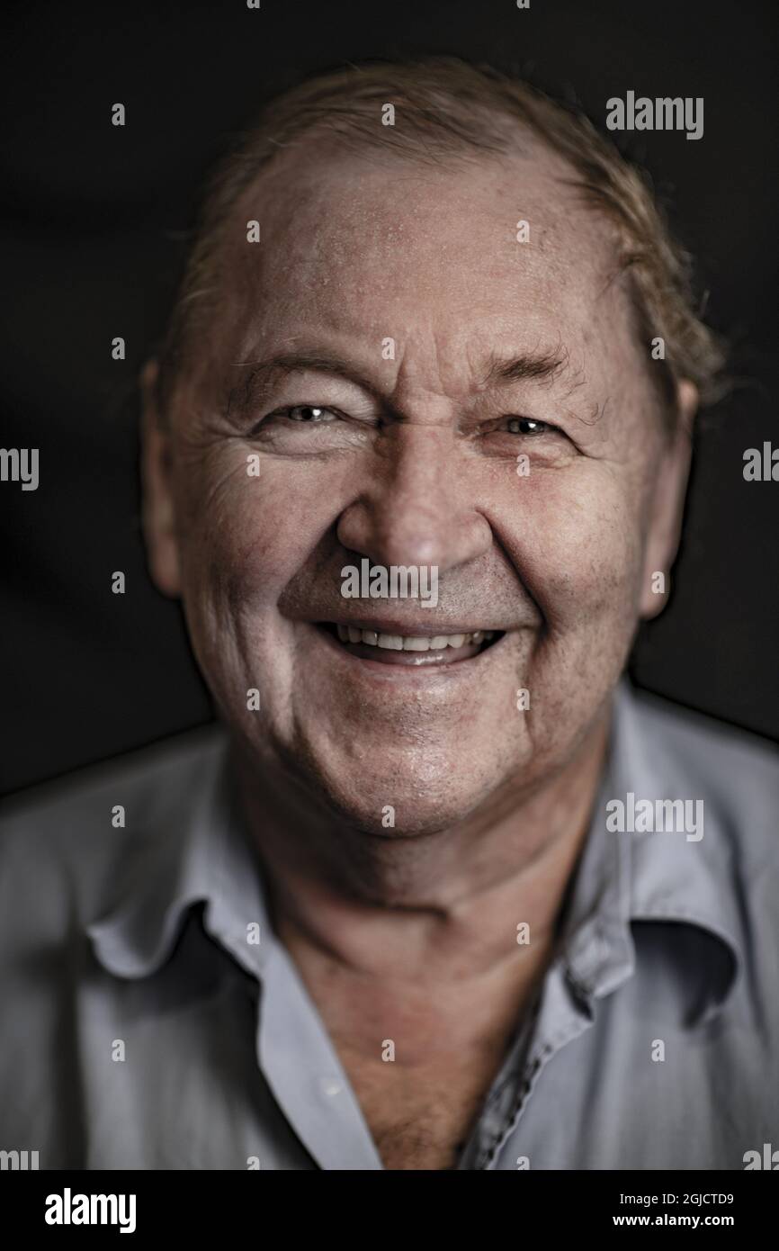 Le réalisateur Roy Andersson dans son studio à Stockholm Foto: Staffan Lowstedt / SVD / TT / Kod: 30312 Banque D'Images