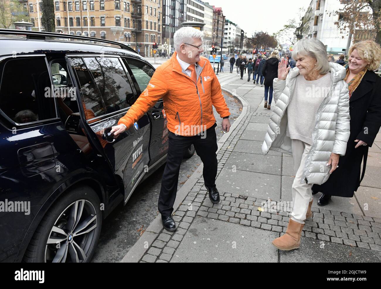 Princess Birgitta Outside Park Hotell, Göteborg, 2019-11-23 Foto: Tommy Holl / TT Kod 2391 Banque D'Images