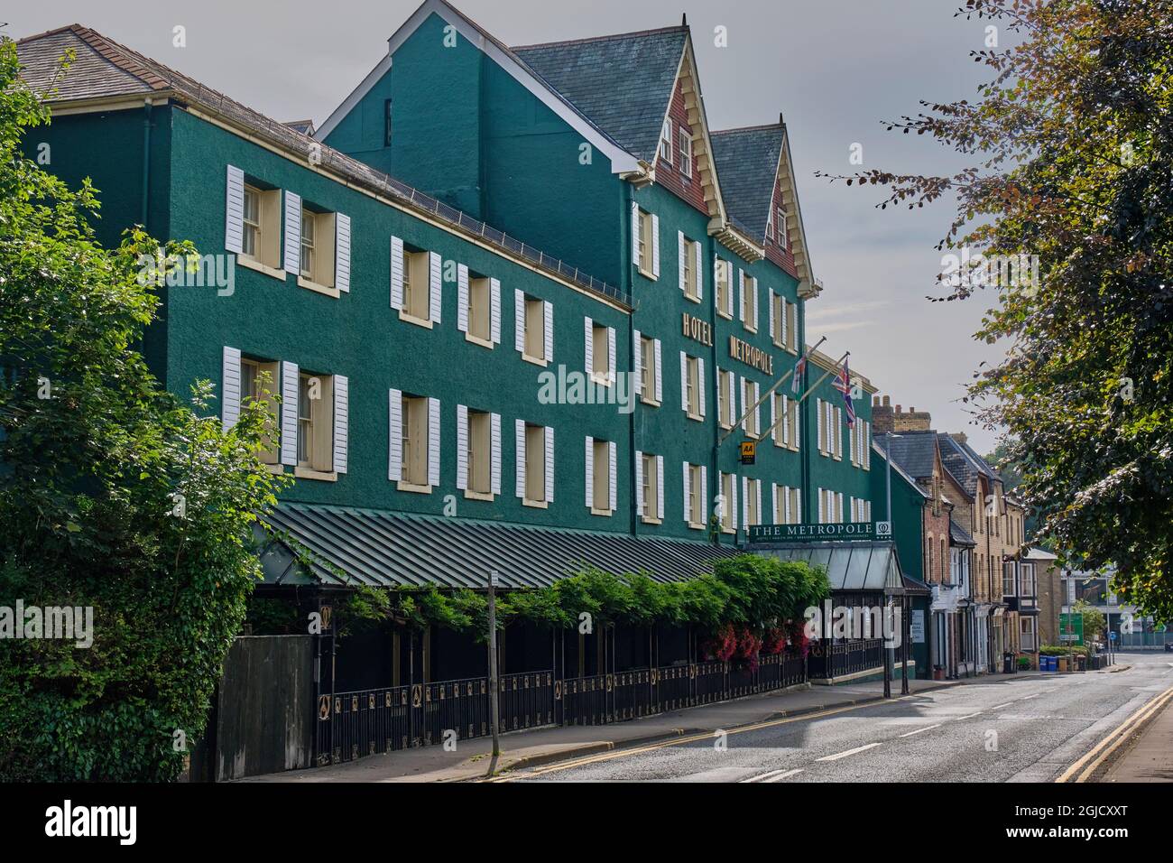 The Metropole Hotel, Llandrindod Wells, Powys, pays de Galles Banque D'Images