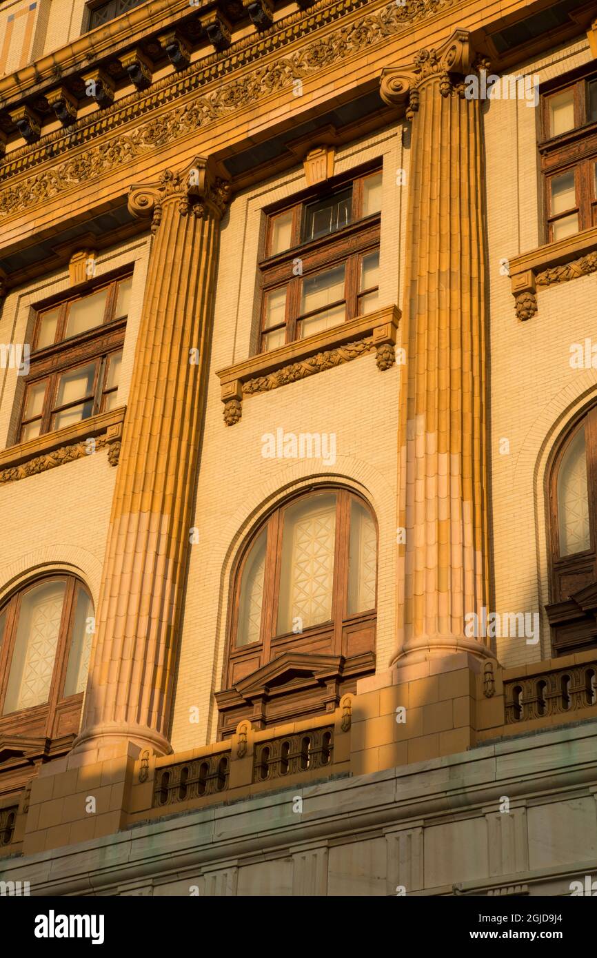 Etats-Unis, Géorgie, Savannah. Temple du Rite écossais. Banque D'Images