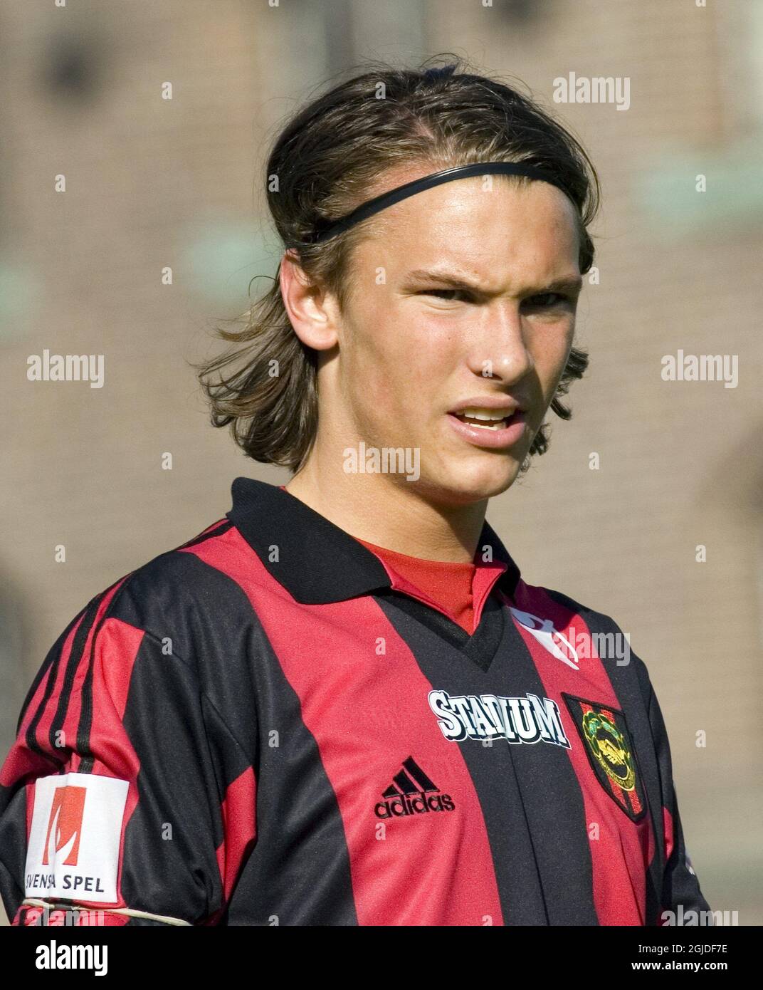 Albin Ekdal de Brommapojkarna vient de signer un contrat avec le club italien Juventus Banque D'Images