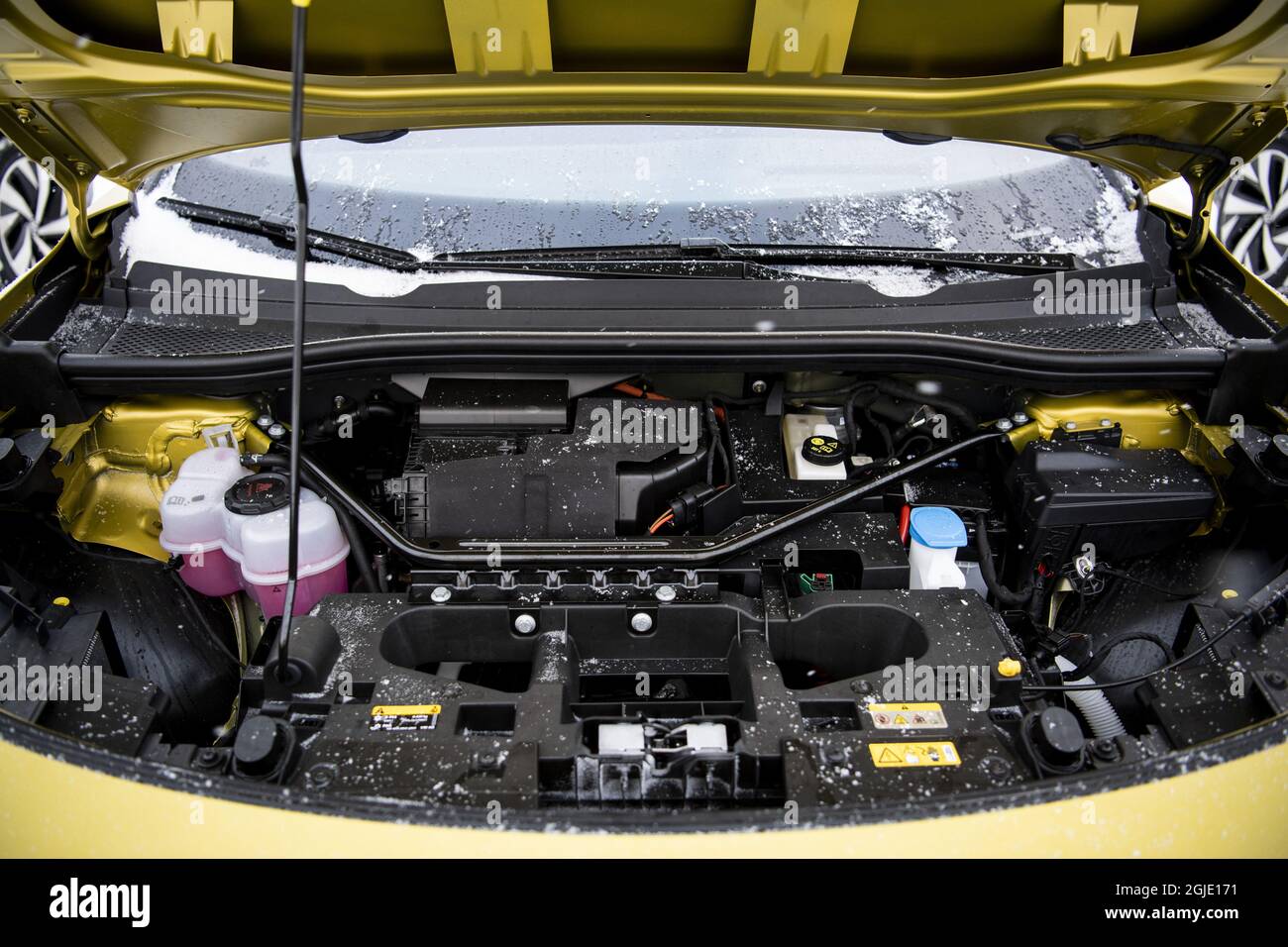 Volkswagen ID.4 1st Edition Max vus électrique. Moteur électrique synchrone photo: Pontus Lundahl / TT / code 10050 Banque D'Images