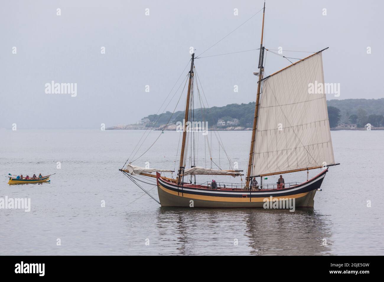 États-Unis, Massachusetts, Cape Ann, Gloucester. Les réacteurs de la bataille de Gloucester, du 8 au 9 août 1775, ont convaincu les Américains de la nécessité de la cre Banque D'Images