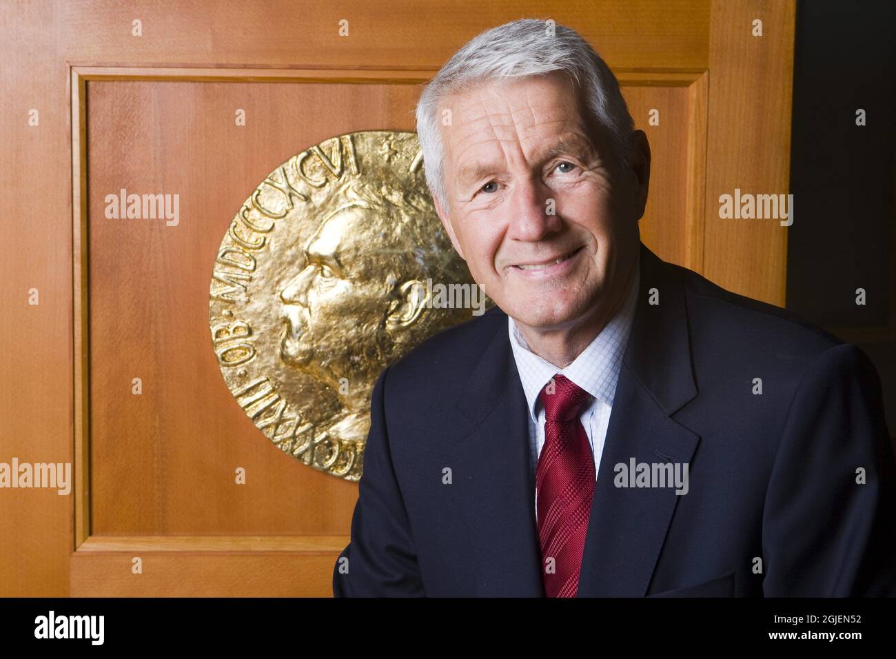 Thorborn Jagland, Comité Nobel norvégien. Banque D'Images