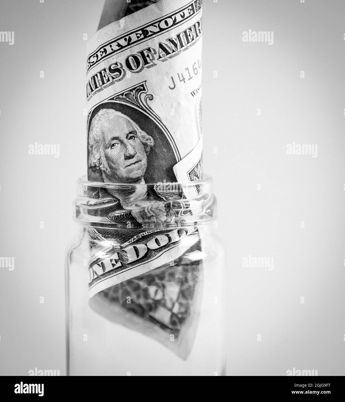 Concept de valeur et d'économies de dollars américains Banque D'Images