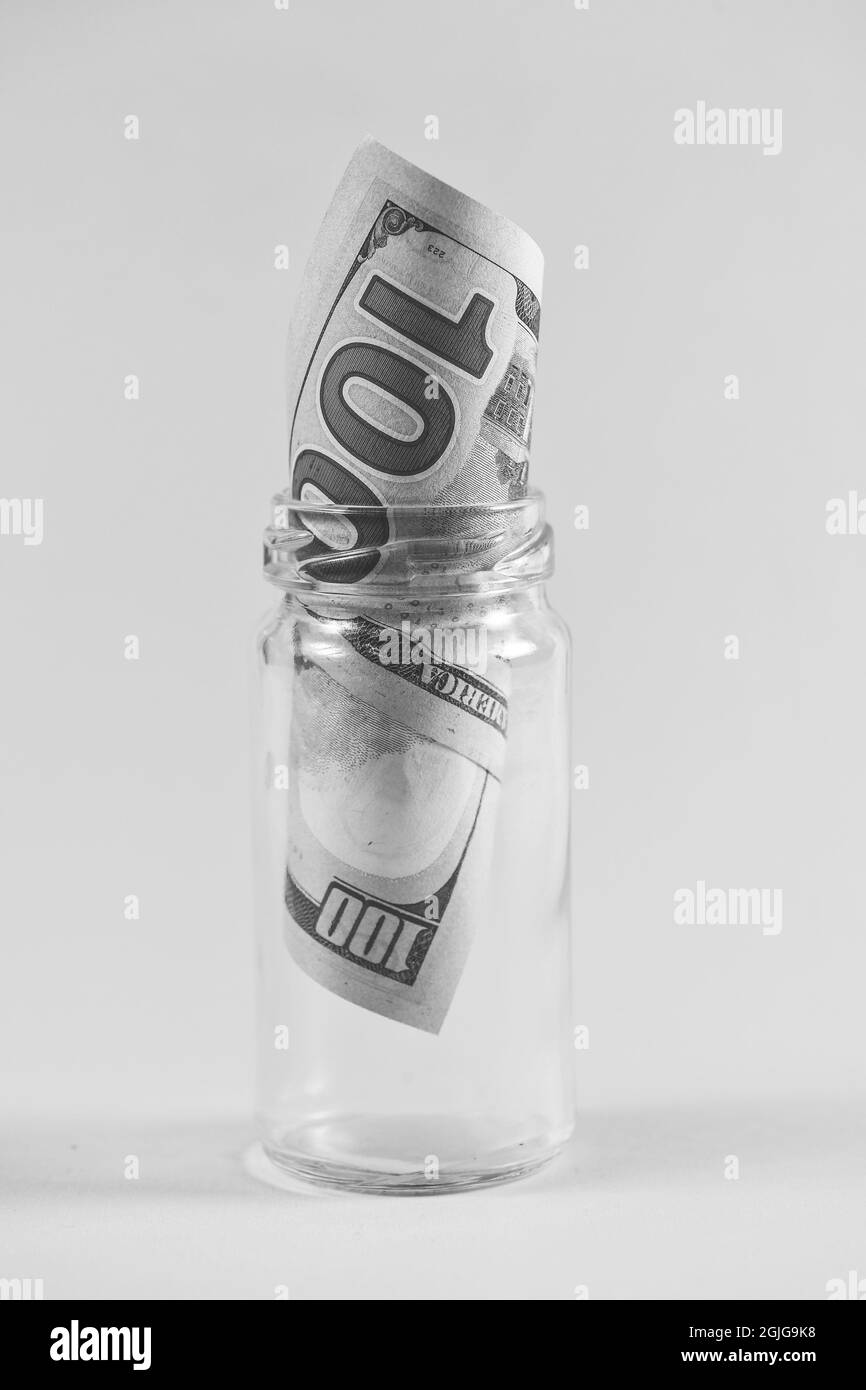 Concept de valeur et d'économies de dollars américains Banque D'Images