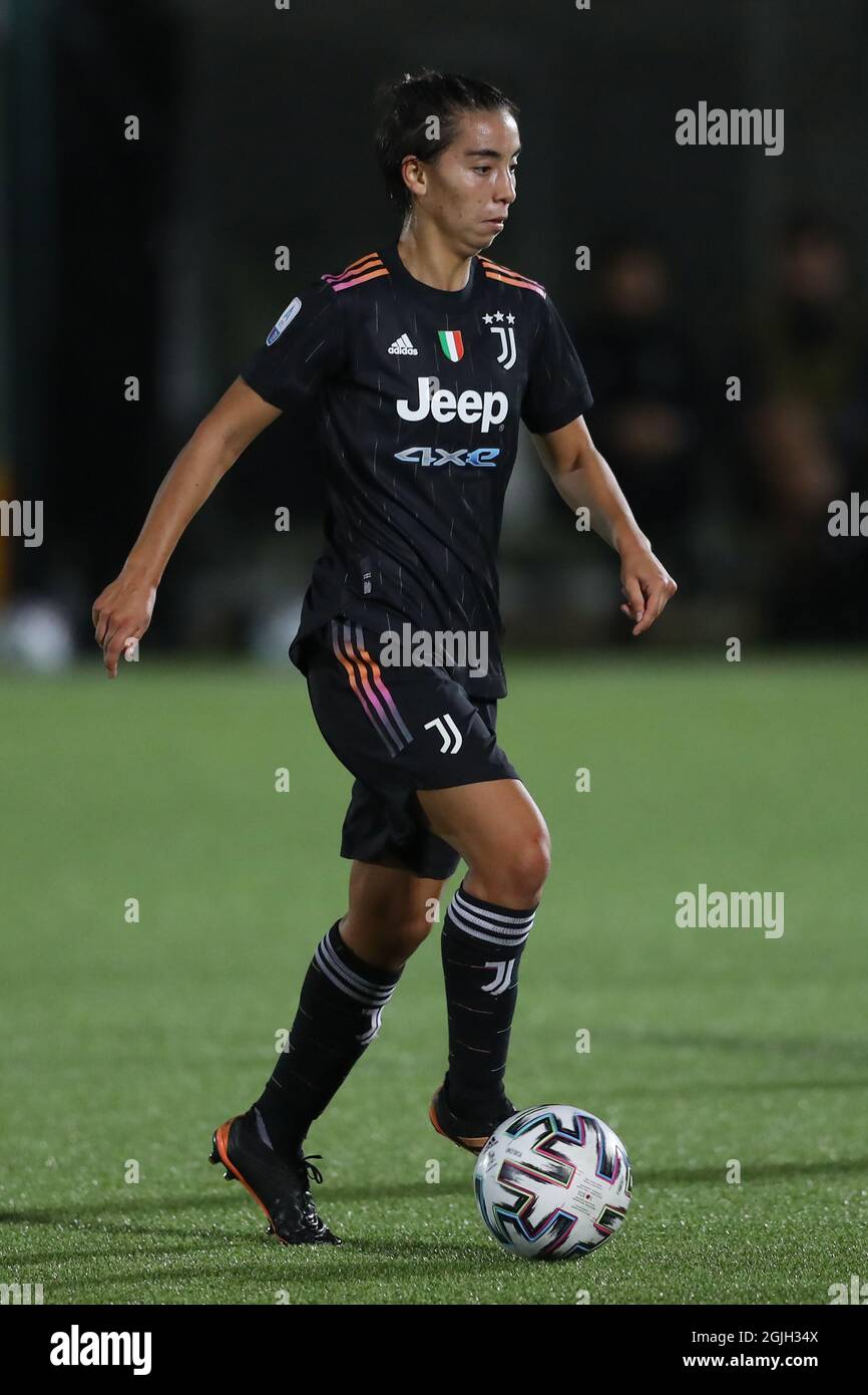 Turin, Italie, 9 septembre 2021. Annahita Zamanienne de Juventus lors du match de l'UEFA Womens Champions League au centre d'entraînement de Juventus à Turin. Le crédit photo devrait se lire: Jonathan Moscrop / Sportimage Banque D'Images