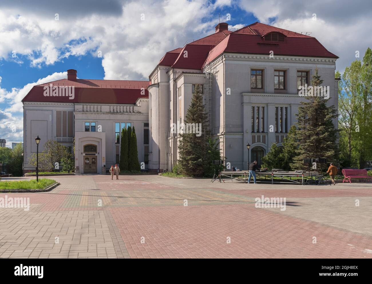 Kaliningrad, Russie - 14 mai 2021 : extérieur du musée régional d'histoire et d'art de kaliningrad Banque D'Images