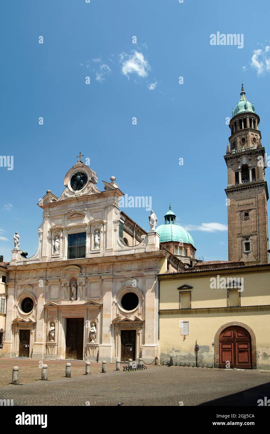 San Giovanni Evangelista, Parme, Emilie-Romagne, Italie Banque D'Images