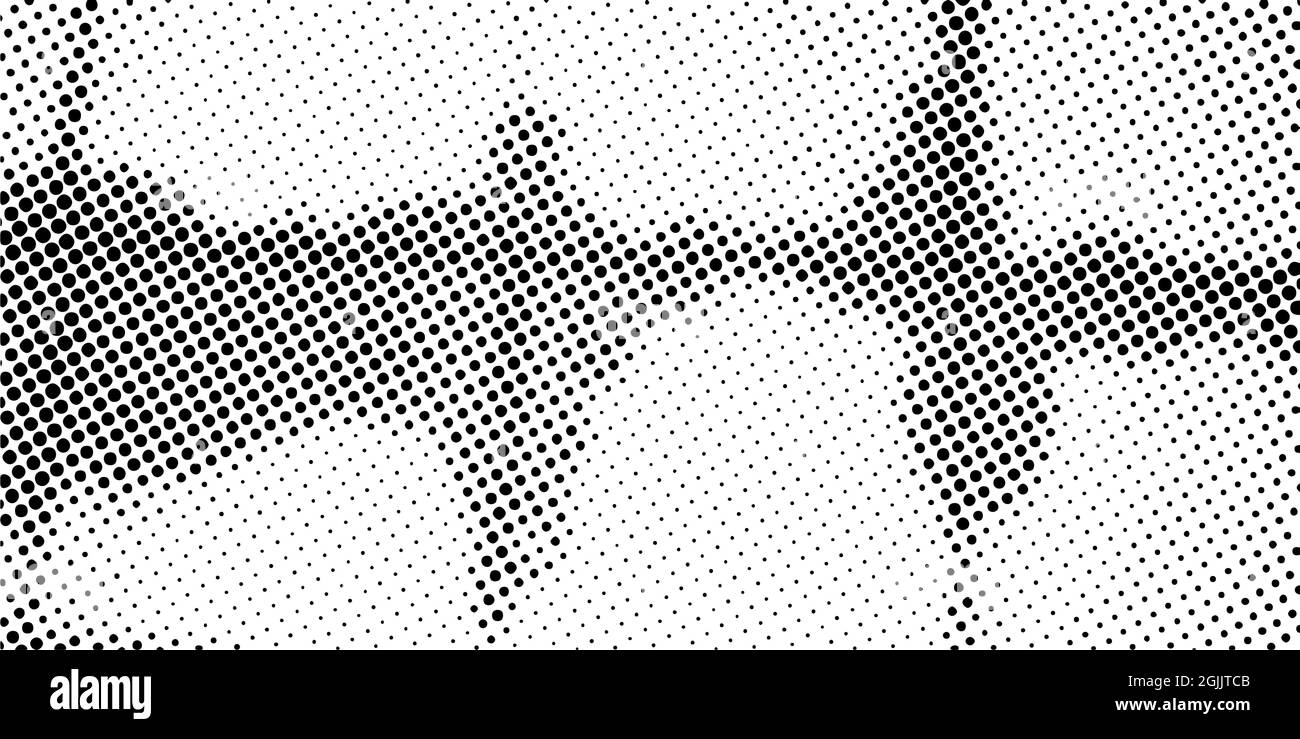Arrière-plan en pointillés demi-tons abstraits. Élément de design tendance et sale. Texture des points de superposition pour l'impression, la bande, le motif. Style salopant Illustration de Vecteur