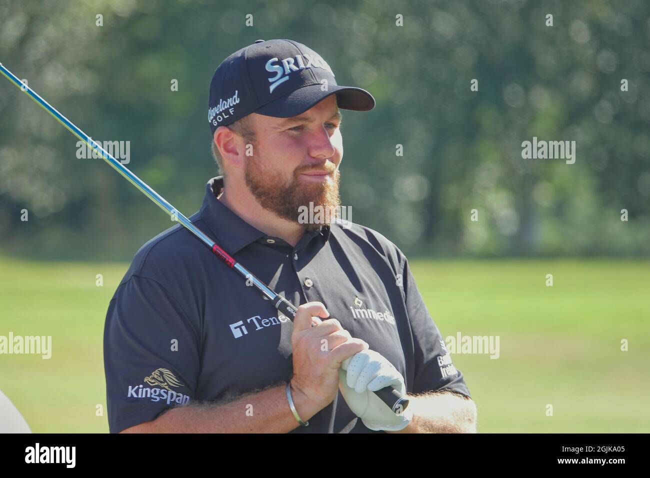 Wentworth, Surrey, Royaume-Uni 8 septembre 2021 Shane Lowry, Open Golf Champion 2019 au Celebrity Pro-Am avant le PGA European TourÕs Flagship Event - le BMW / PGA Championship a été mis en scène au célèbre Wentworth Club. Banque D'Images