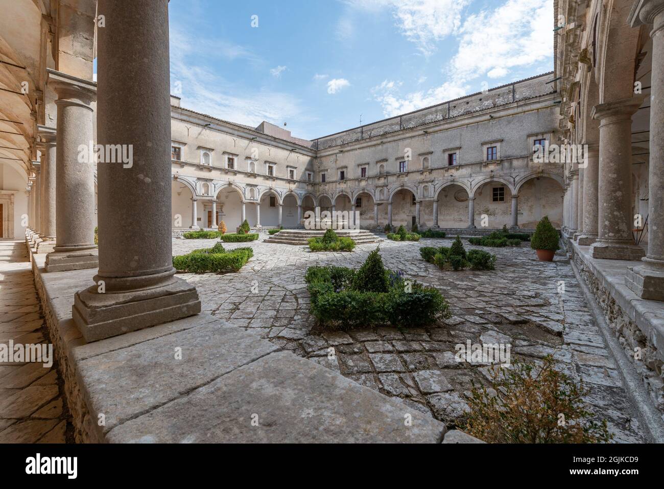 Abbazia Santa Maria Del Bosco, Contessa Entellina, Sicile, Italie Banque D'Images