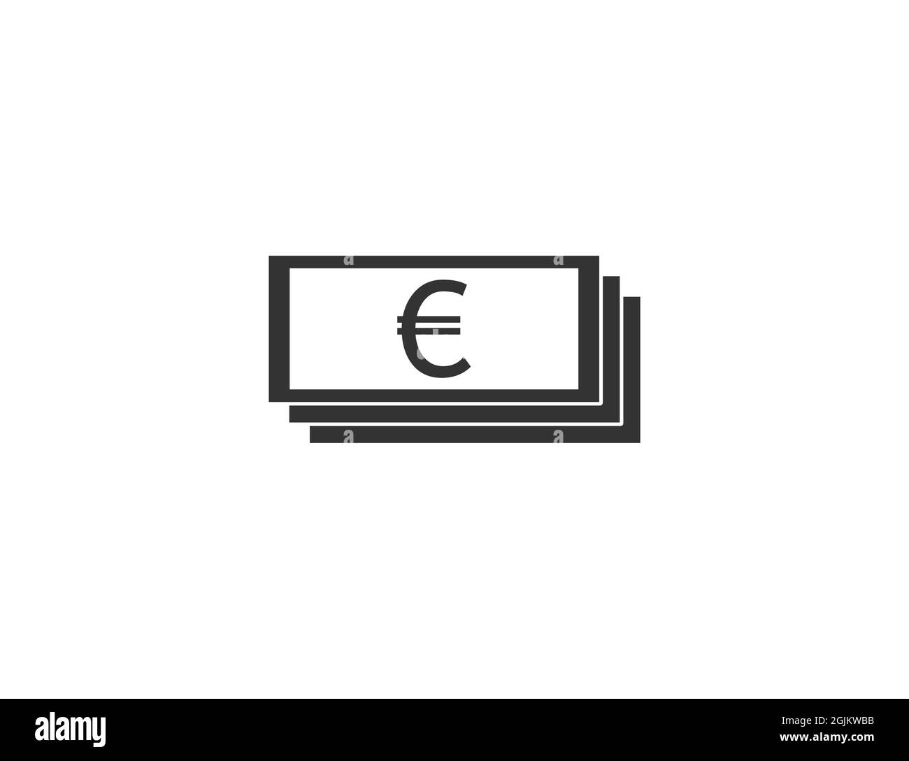 Illustration vectorielle. Conception plate. Dollar Money Illustration de Vecteur