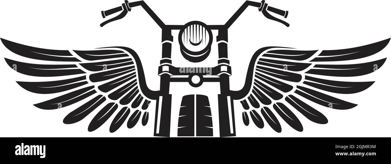 Modèle d'illustration vectoriel d'inspiration avec logo Motor club Illustration de Vecteur