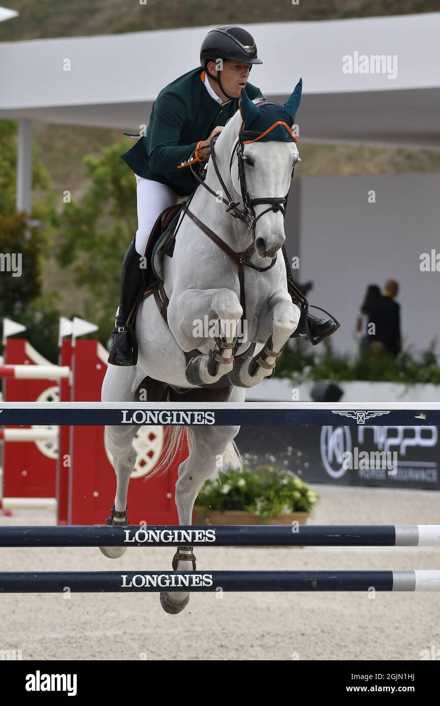 Rome, Italie. 10 septembre 2021. Johnny Pals (Miami Celtics), Global Champions League, Longines Global Champions Tour Equestrian CSI 5 le 10 septembre 2021 à Circo Massimo à Rome crédit: Independent photo Agency/Alay Live News Banque D'Images Rome, Italie. 10 septembre 2021. Johnny Pals (Miami Celtics), Global Champions League, Longines Global Champions Tour Equestrian CSI 5 le 10 septembre 2021 à Circo Massimo à Rome crédit: Independent photo Agency/Alay Live News Banque D'Images