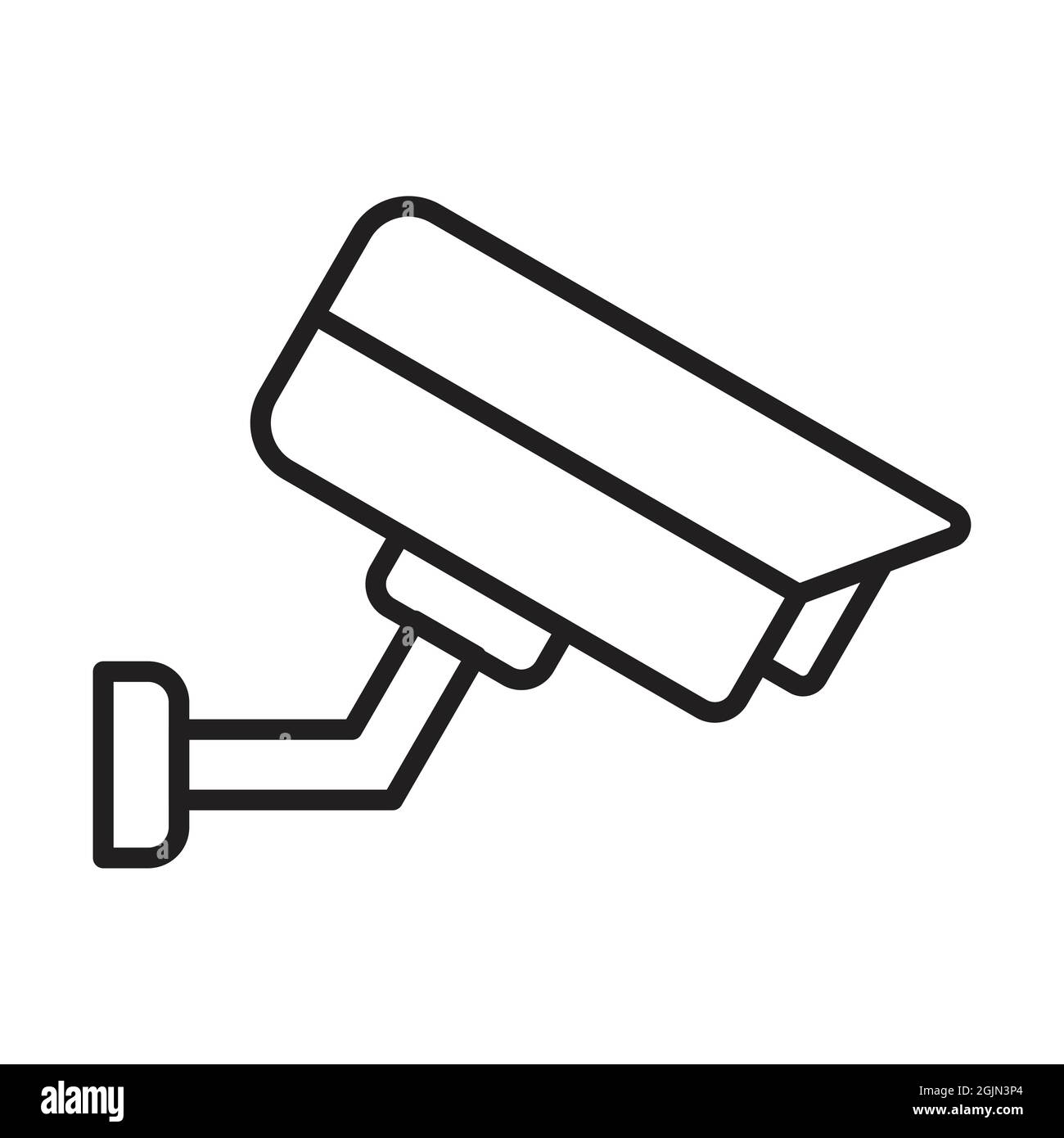 Icône de vecteur de caméra de sécurité pour la conception graphique, le logo, le site Web, les médias sociaux, l'application mobile, Illustration de l'interface utilisateur Illustration de Vecteur