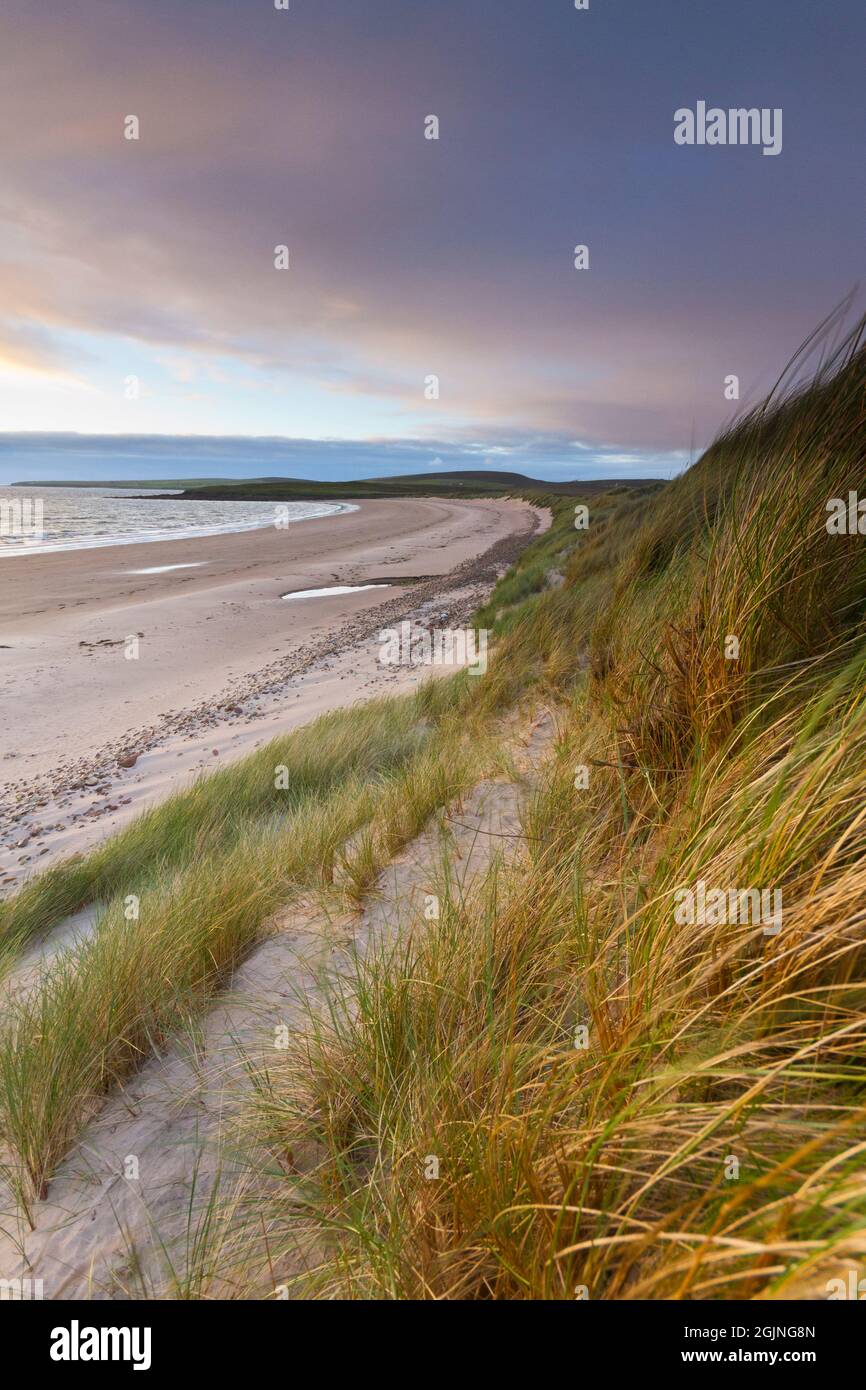 Sables de Doom, à l'île de Eday, Orkney Banque D'Images