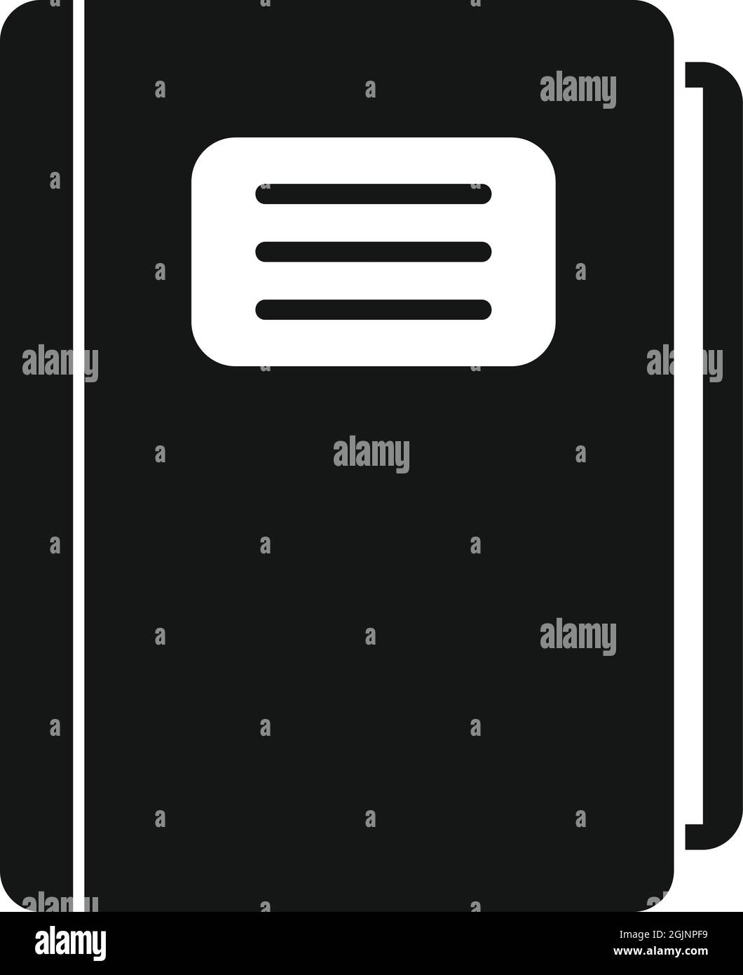 Vecteur simple d'icône standard. Qualité de la politique Illustration de Vecteur