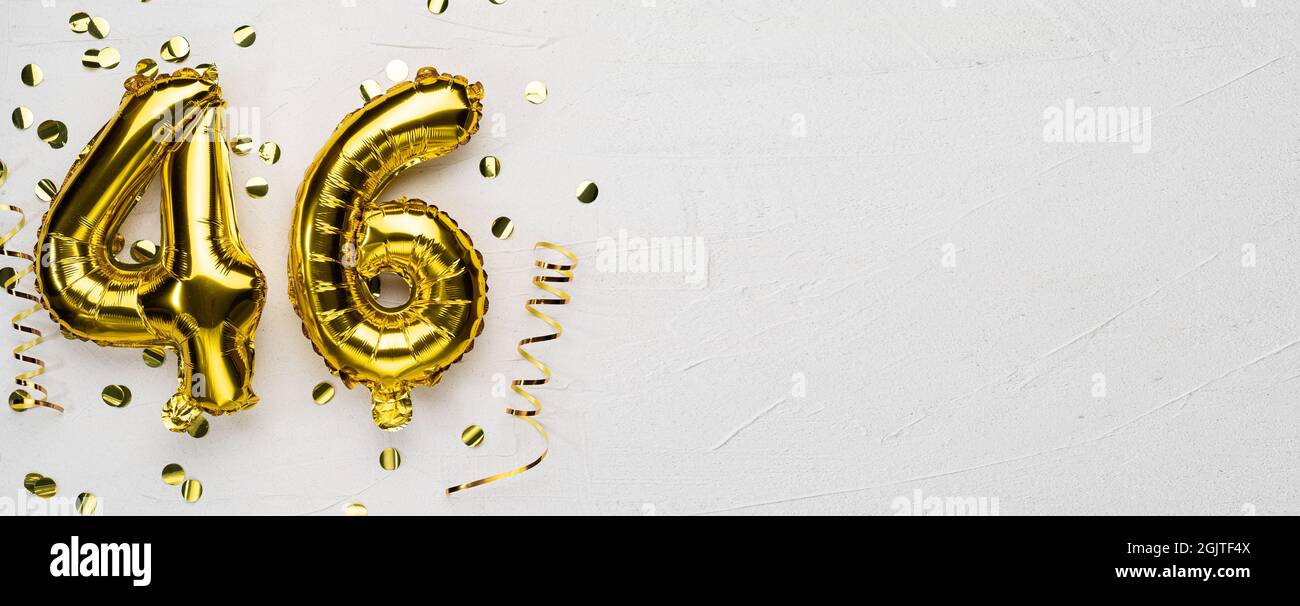 Anniversaire De 46 Ans Banque De Photographies Et D Images A Haute Resolution Alamy