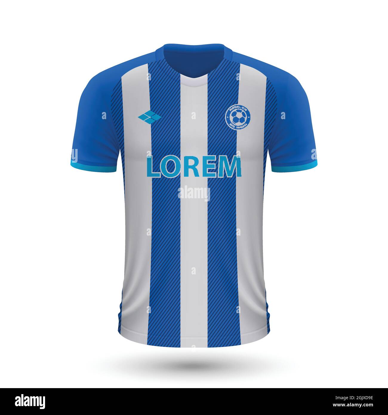 Maillot de football réaliste Porto 2022, modèle en jersey pour kit de  football. Illustration vectorielle Image Vectorielle Stock - Alamy