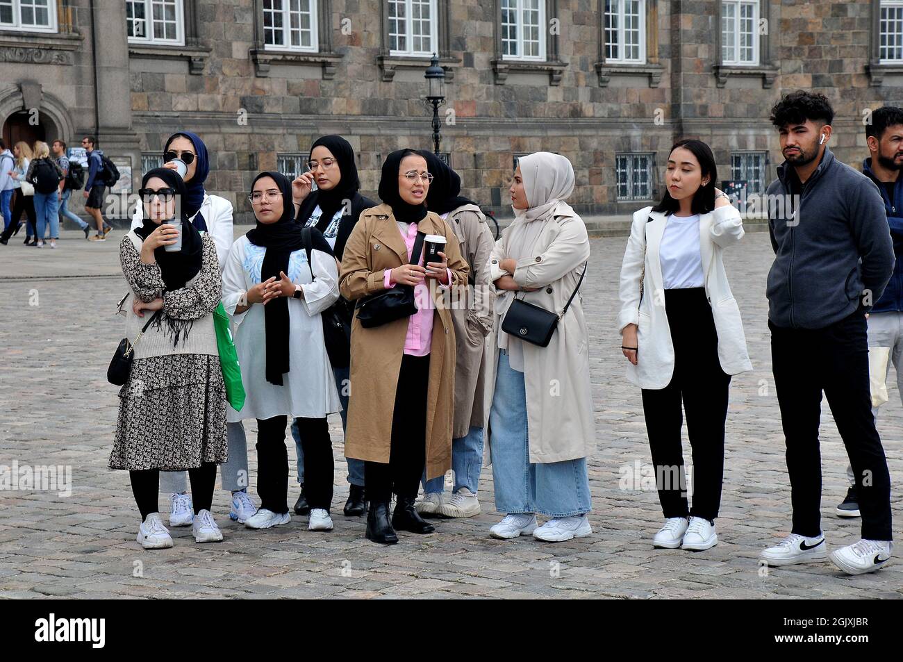 Copenhague, Danemark.12 septembre 2021 /les Afgans vivant au Danemark protestent contre la règle des Talibans gainés govt.in le Danemark et aussi le Pakistan aainst veulent sortir d'Afg Banque D'Images