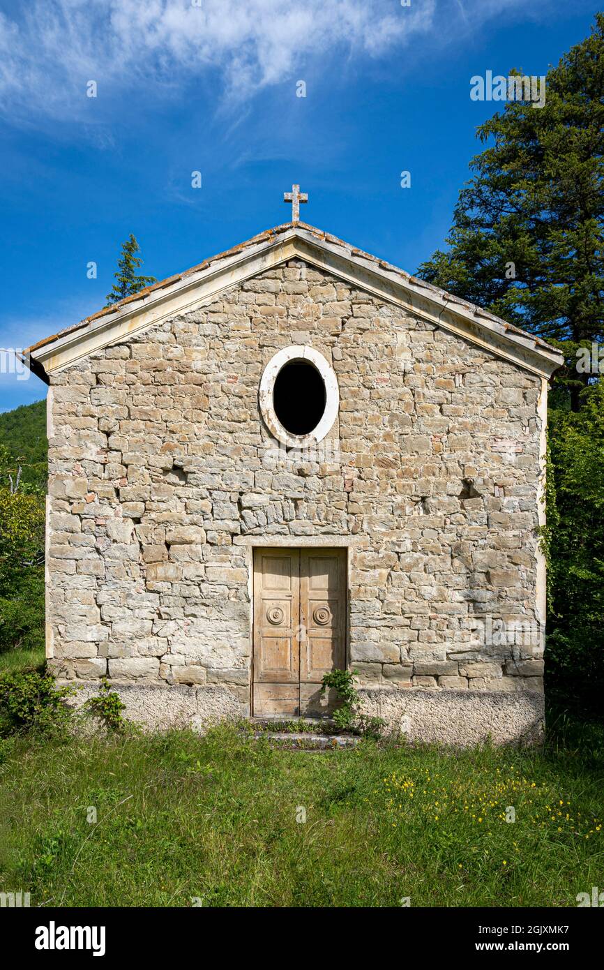 Église de Santa Caterina. Modigliana, Forlì, Émilie-Romagne, Italie, Europe. Banque D'Images