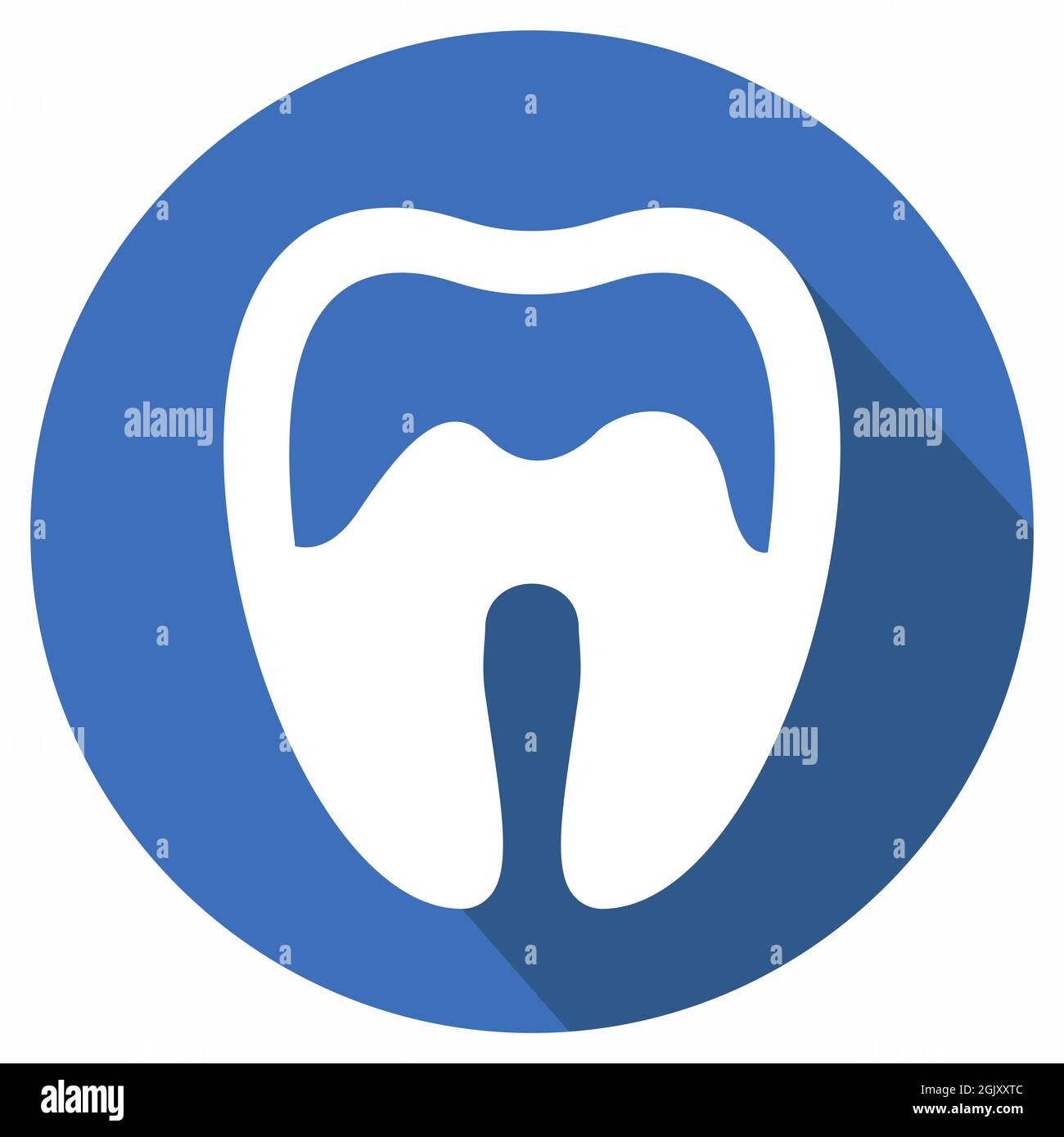 Vecteur d'icône de tartar - style d'ombre longue - illustration simple, contour modifiable, vecteur de modèle de conception, idéal pour les tirages, les affiches, publicités, an Illustration de Vecteur