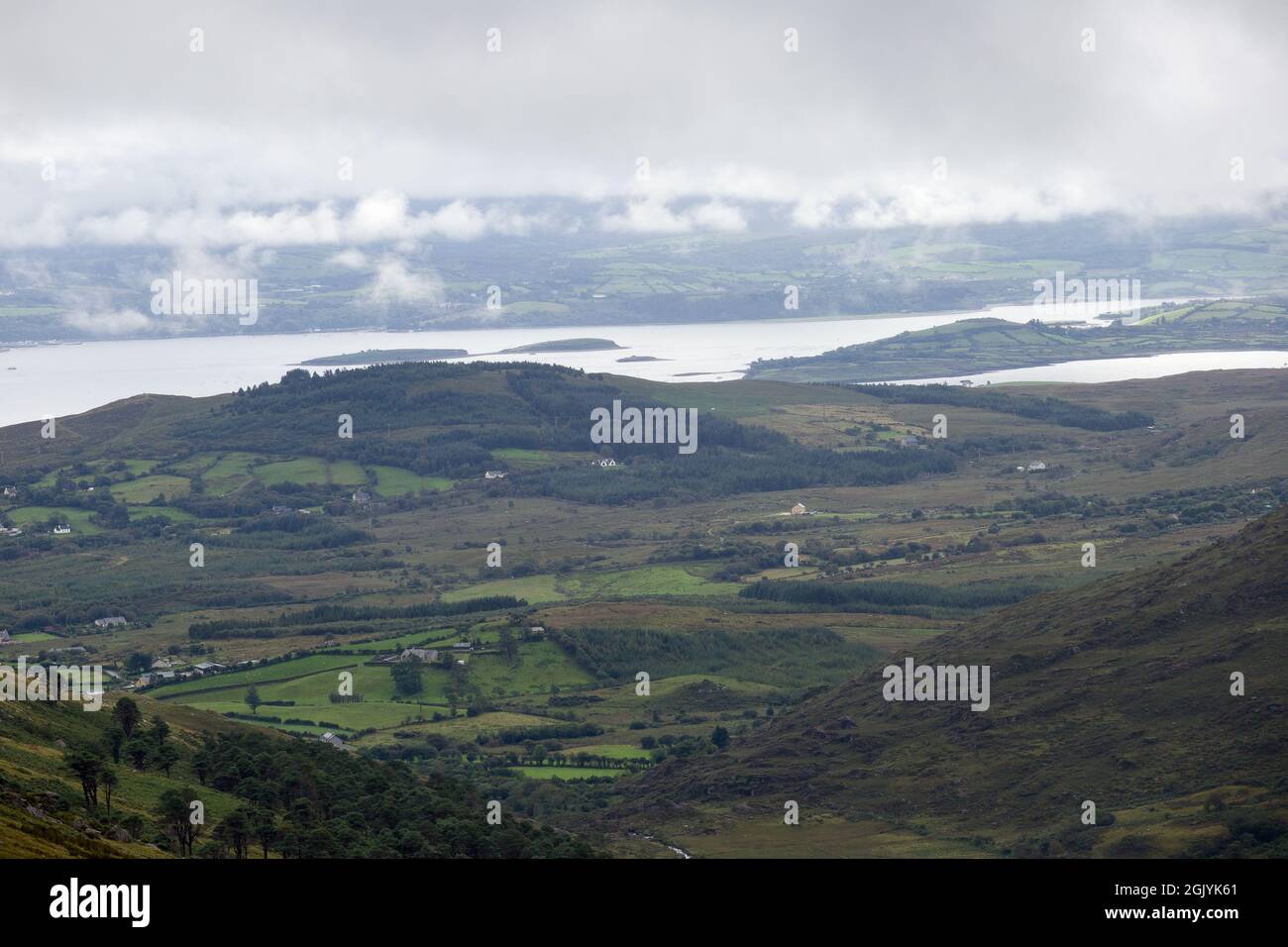 Vacances vue South West Ireland Eire Banque D'Images