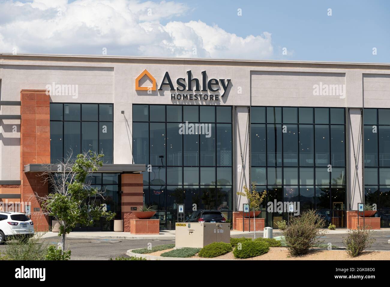 Prescott - Circa septembre 2021: Ashley Furniture Homestore point de vente au détail. Ashley Homestore est le plus grand détaillant de meubles de maison en Amérique du Nord. Banque D'Images