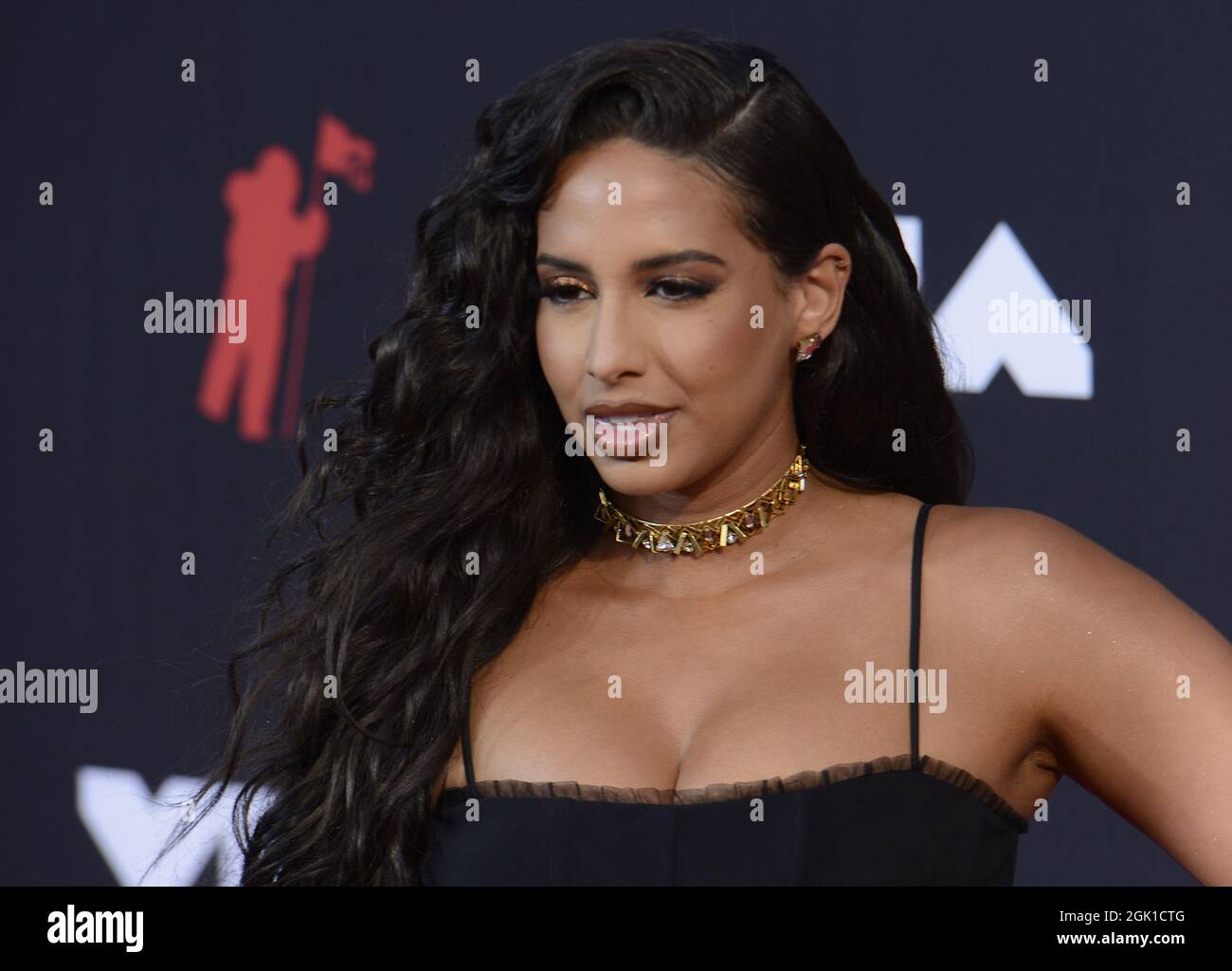 Nessa participe aux MTV Video Music Awards 2021 au Barclays Center le 12 septembre 2021 dans le quartier de Brooklyn à New York. Photo : Jeremy Smith/imageSPACE/MediaPunch Banque D'Images