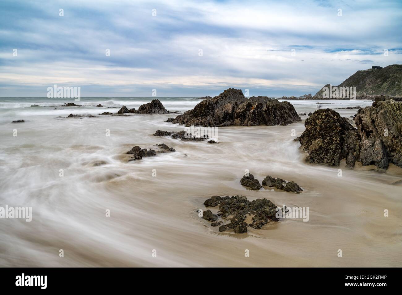 Nugget point, Catlins Banque D'Images