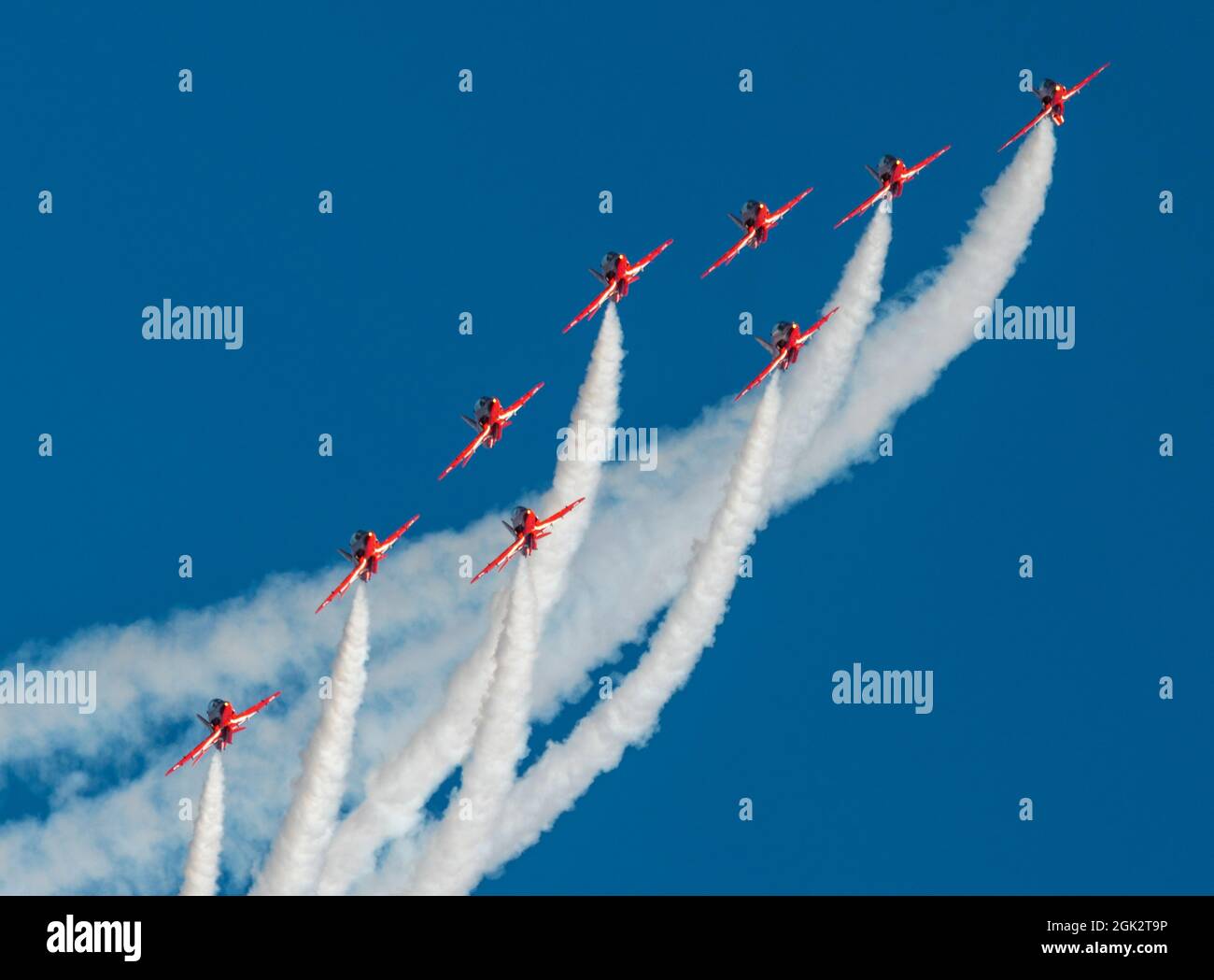 The Royal Air Force Aerobatic Team Red Arrows Banque D'Images