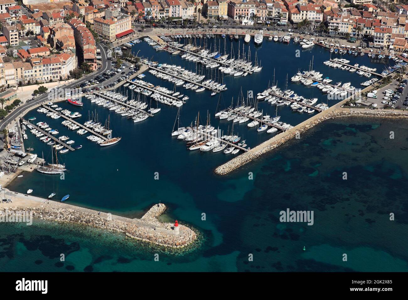 FRANCE VAR (83): SANARY-SUR-MER Banque D'Images