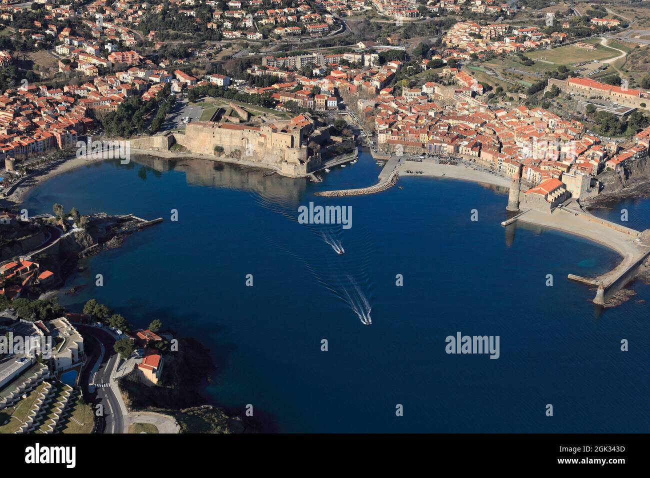 FRANCE PYRÉNÉES ORIENTALES (66) COLLIOURE Banque D'Images