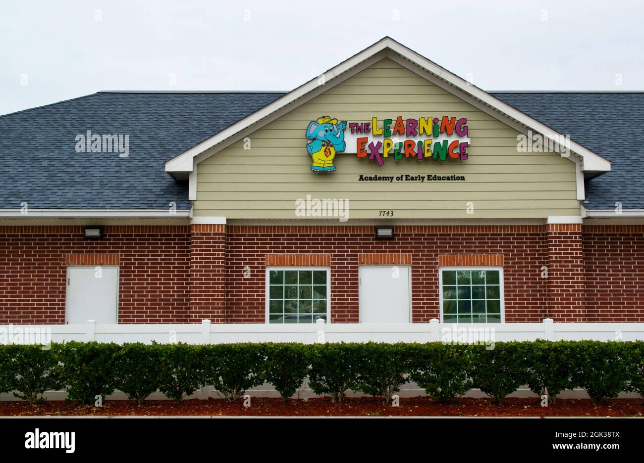 Humble, Texas USA 01-01-2020: The Learning Experience Academy of Early Education Building à humble, TX. Banque D'Images