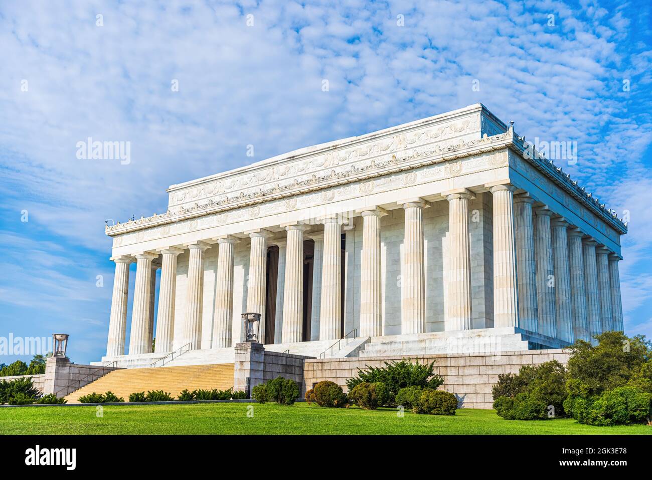 Le Lincoln Memorial à Washington DC, USA Banque D'Images