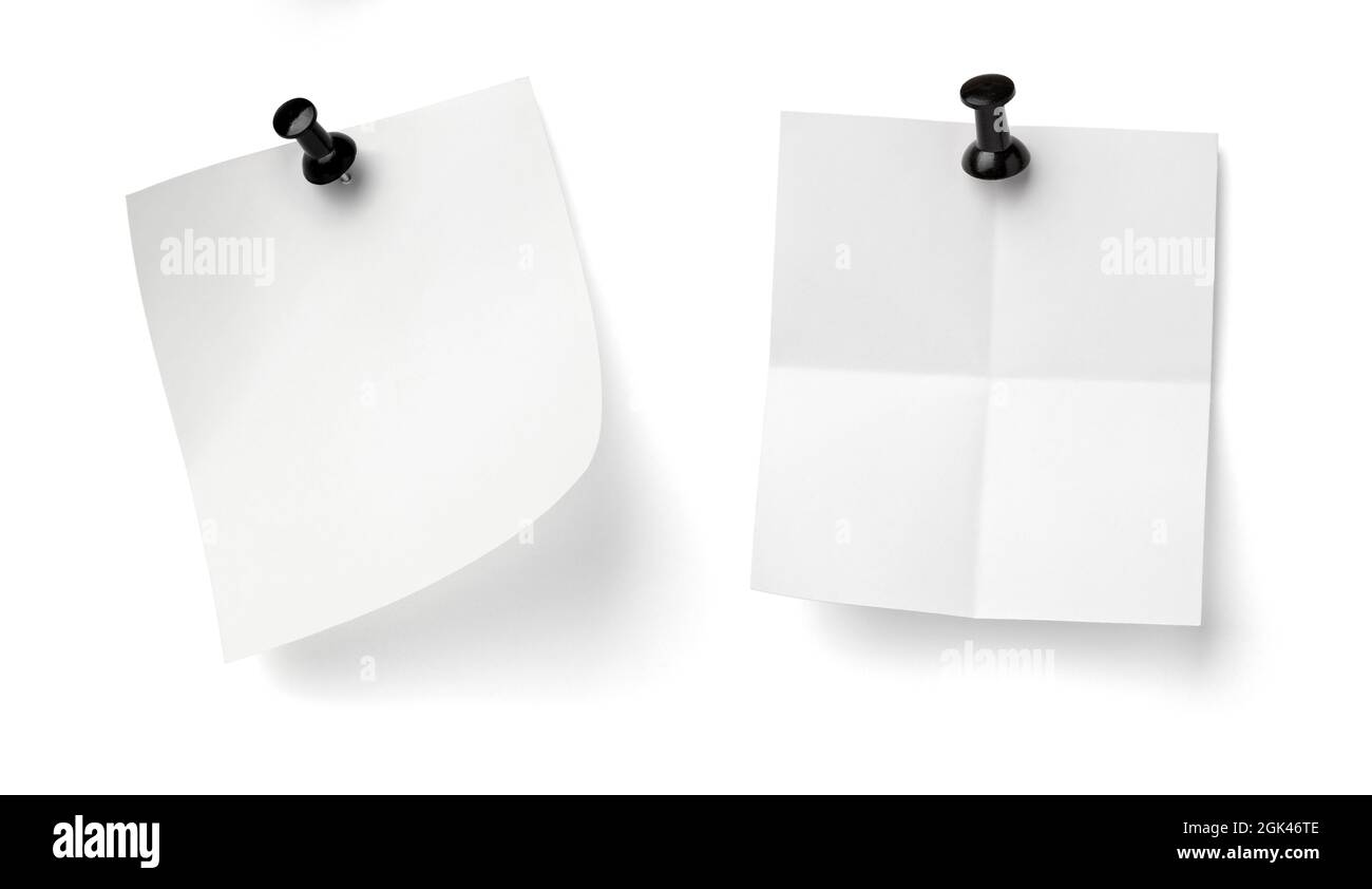 notez le message « punaise » sur papier rouge blanc noir Banque D'Images