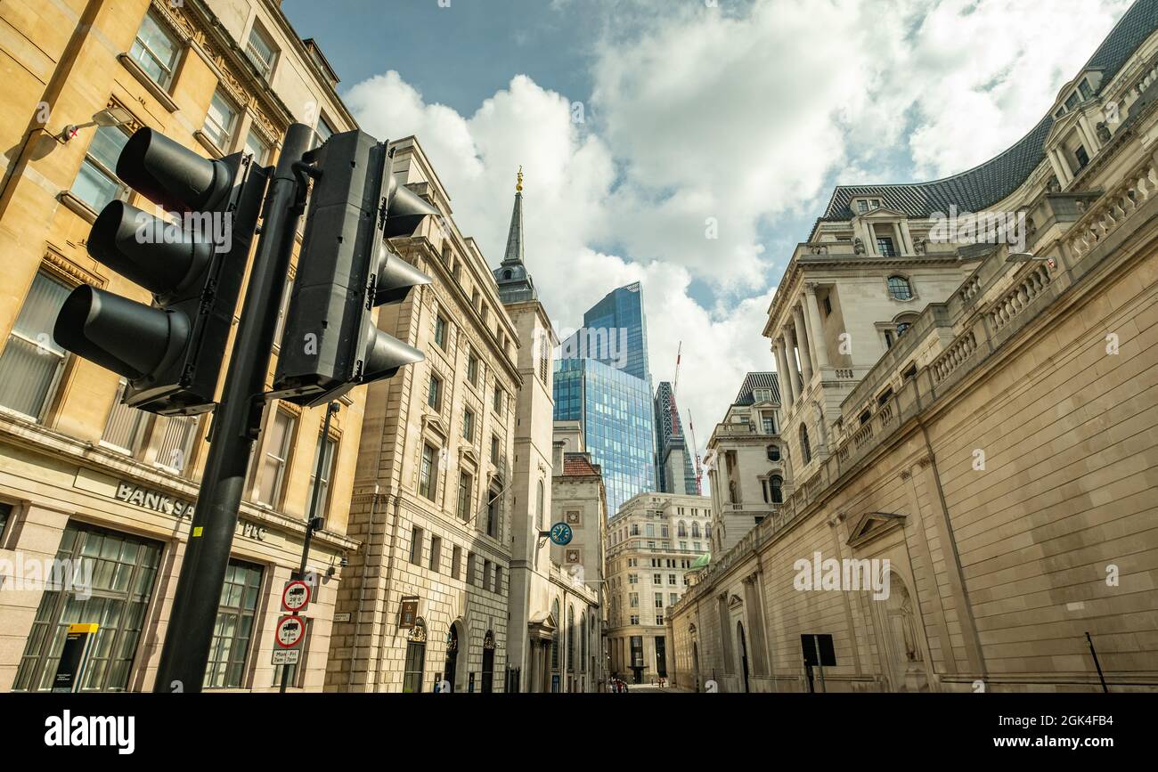 Londres - septembre 2021 : scène de la ville de Londres Banque D'Images